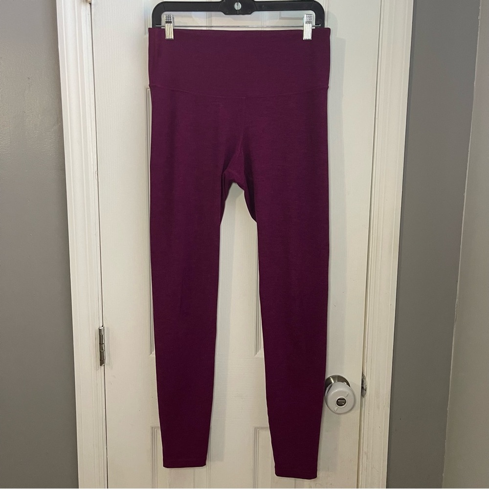 Old Navy Active Go Dry | L/G | Fitted | Burgundy, Winter Wine Color Leggings